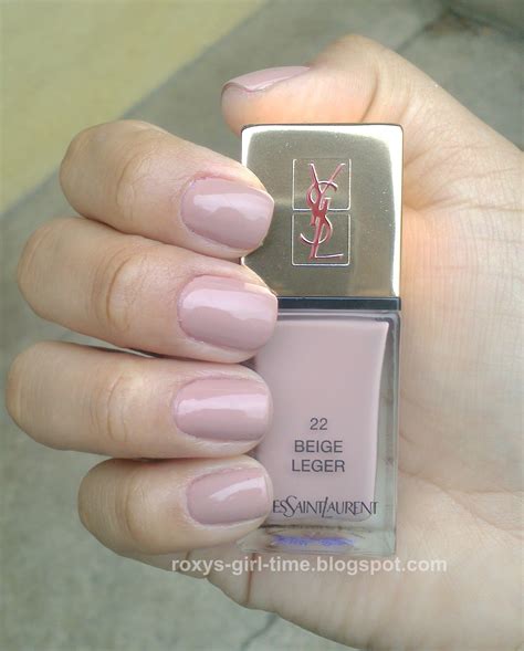 ysl 22 beige leger nails|YSL nail varnish color chart.